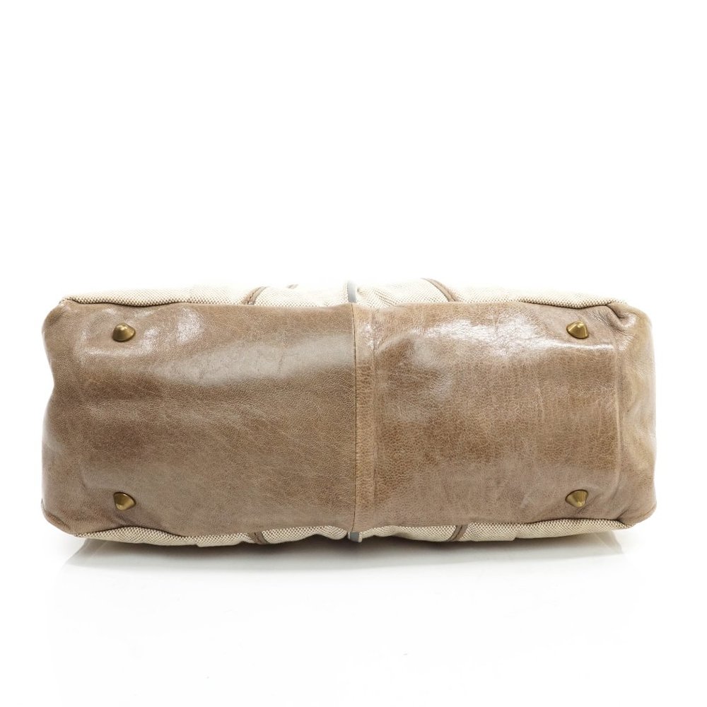 Auth Chloe Heloise Hand Bag Canvas X #14697C77 - Picture 6 of 13